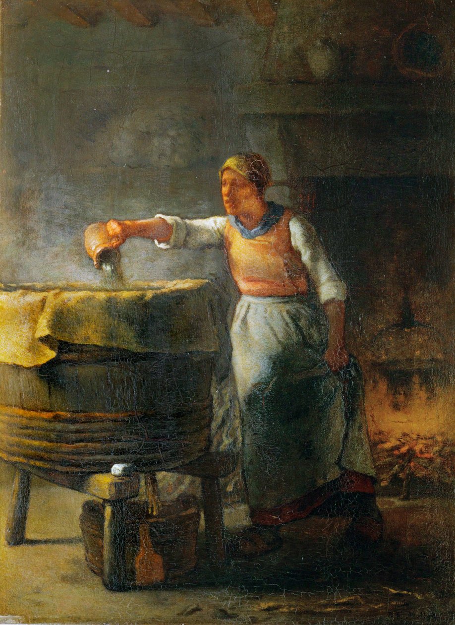 La lessiveuse von Jean Francois Millet