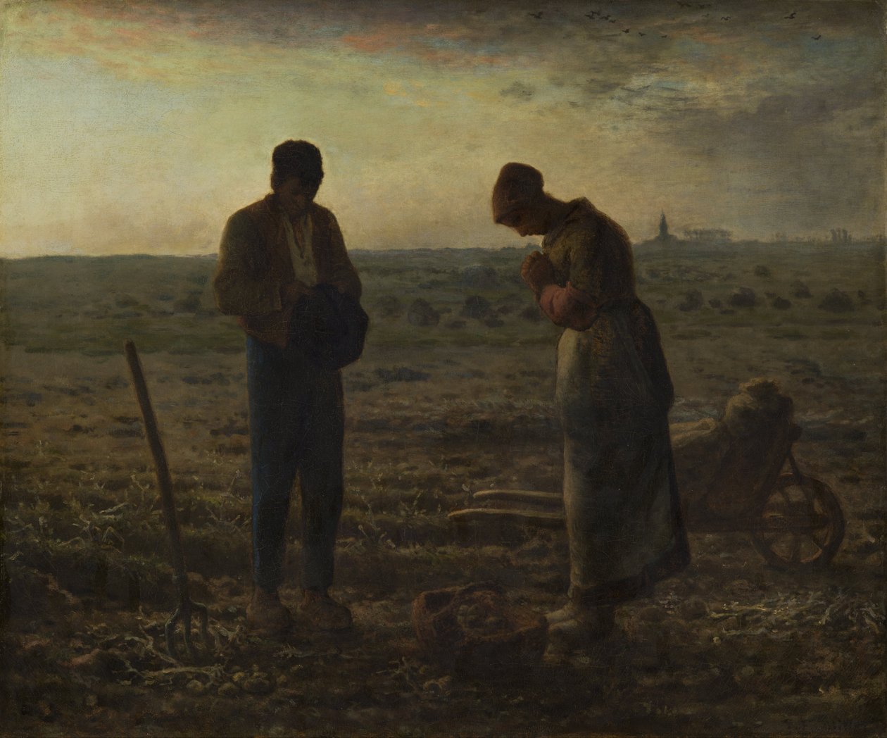 Das Angelusläuten von Jean-Francois Millet