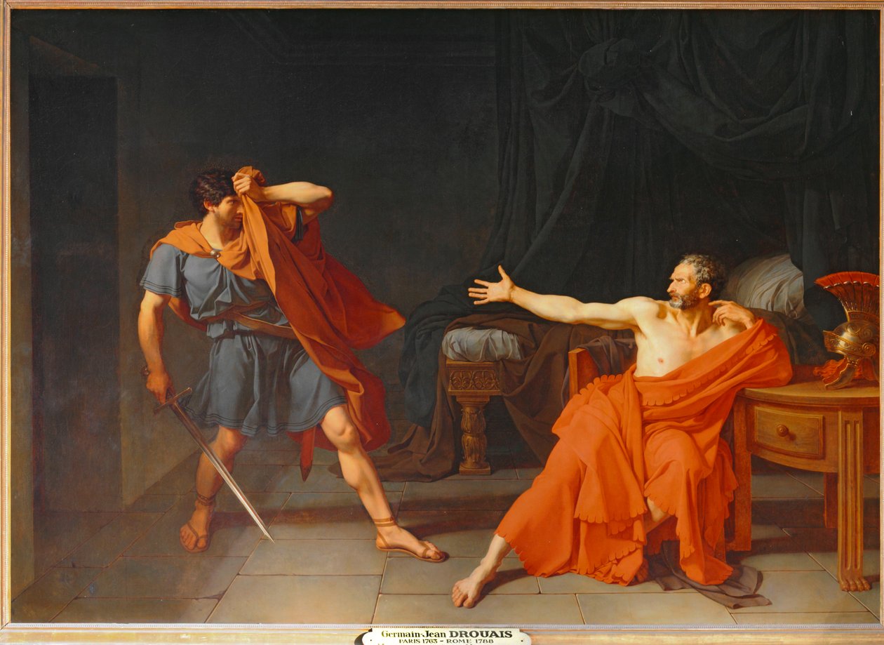 Marius bei Minturnae von Jean Germain Drouais
