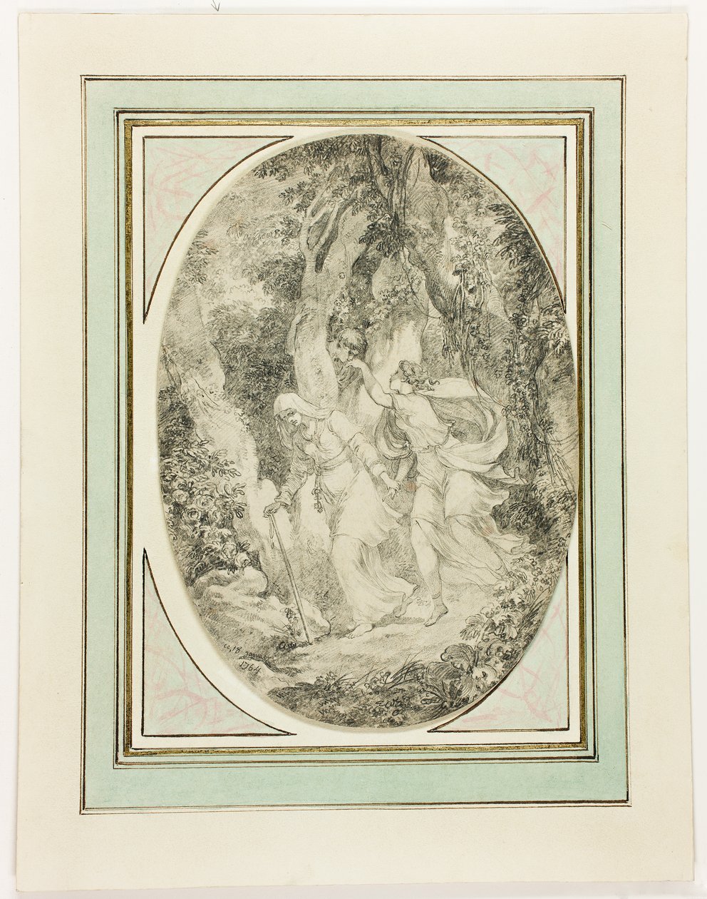 Allegorie - Erfinderische Liebe von Jean-Honore Fragonard