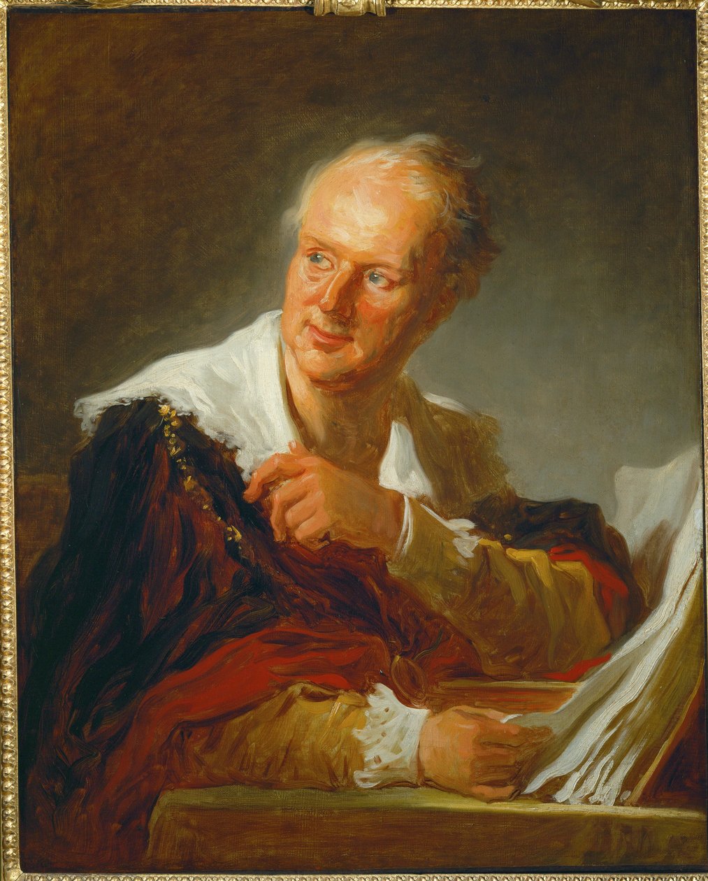 Denis Diderot, französischer Schriftsteller, Philosoph, Wissenschaftler von Jean Honore Fragonard