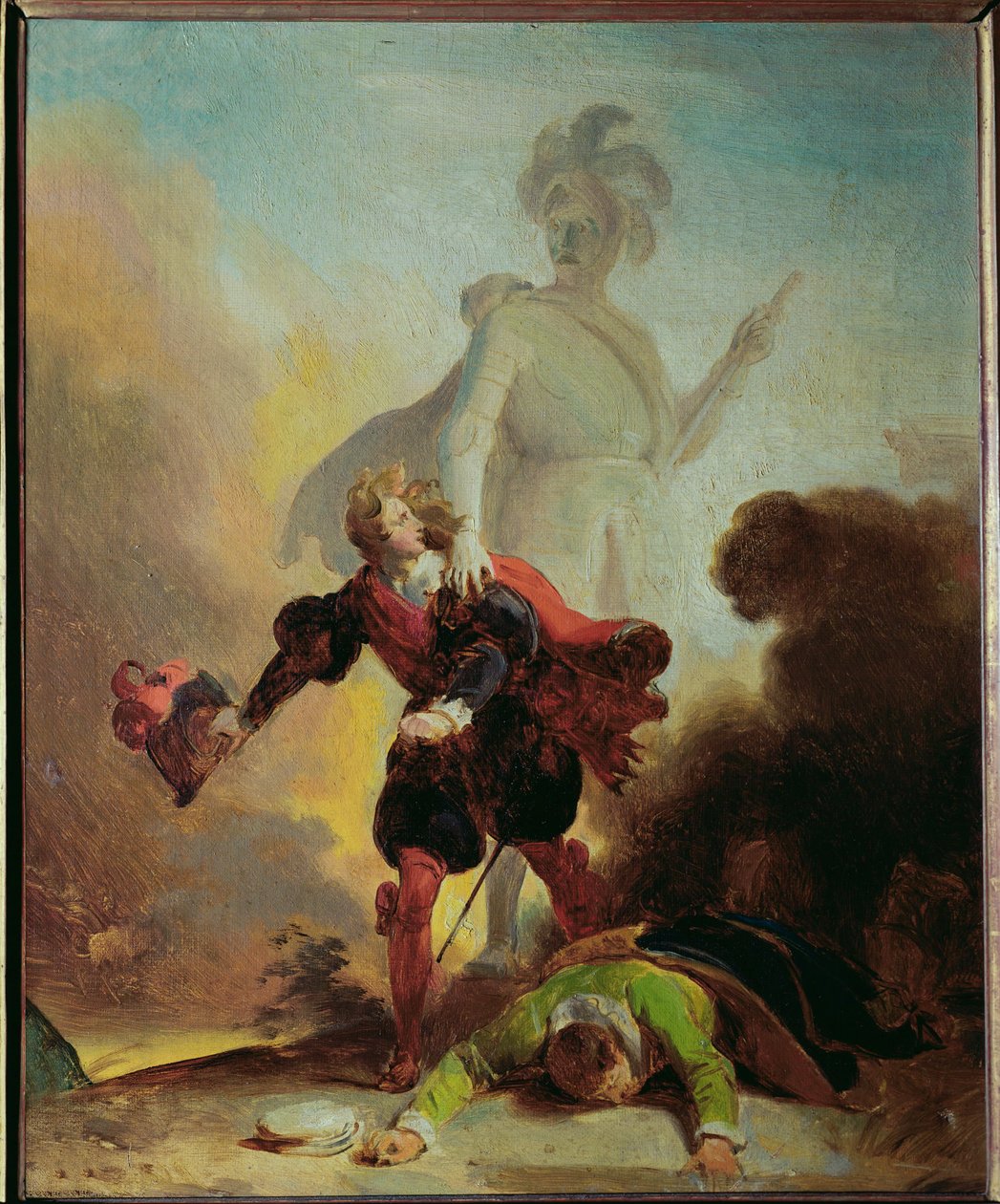 Don Juan und die Statue des Kommandanten von Jean-Honore Fragonard
