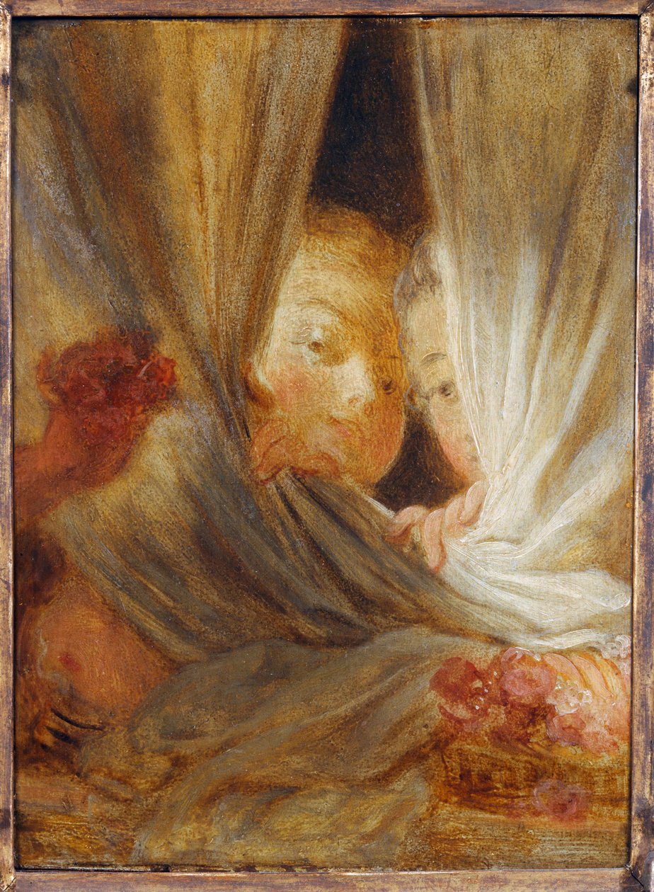 Die Neugierigen von Jean Honore Fragonard
