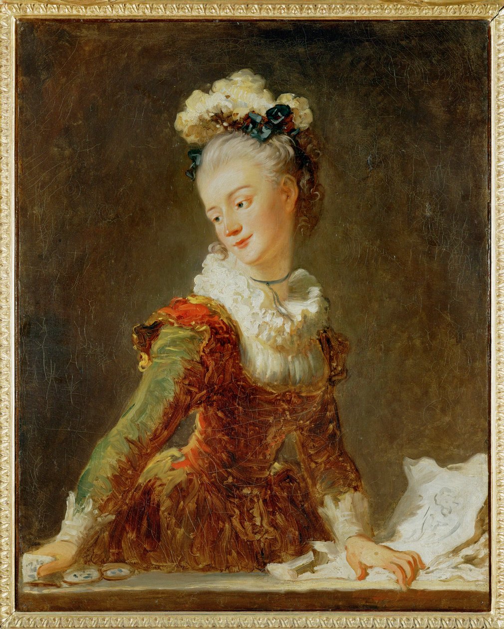 Marie-Madeleine Guimard, Primaballerina der Pariser Oper von Jean Honore Fragonard