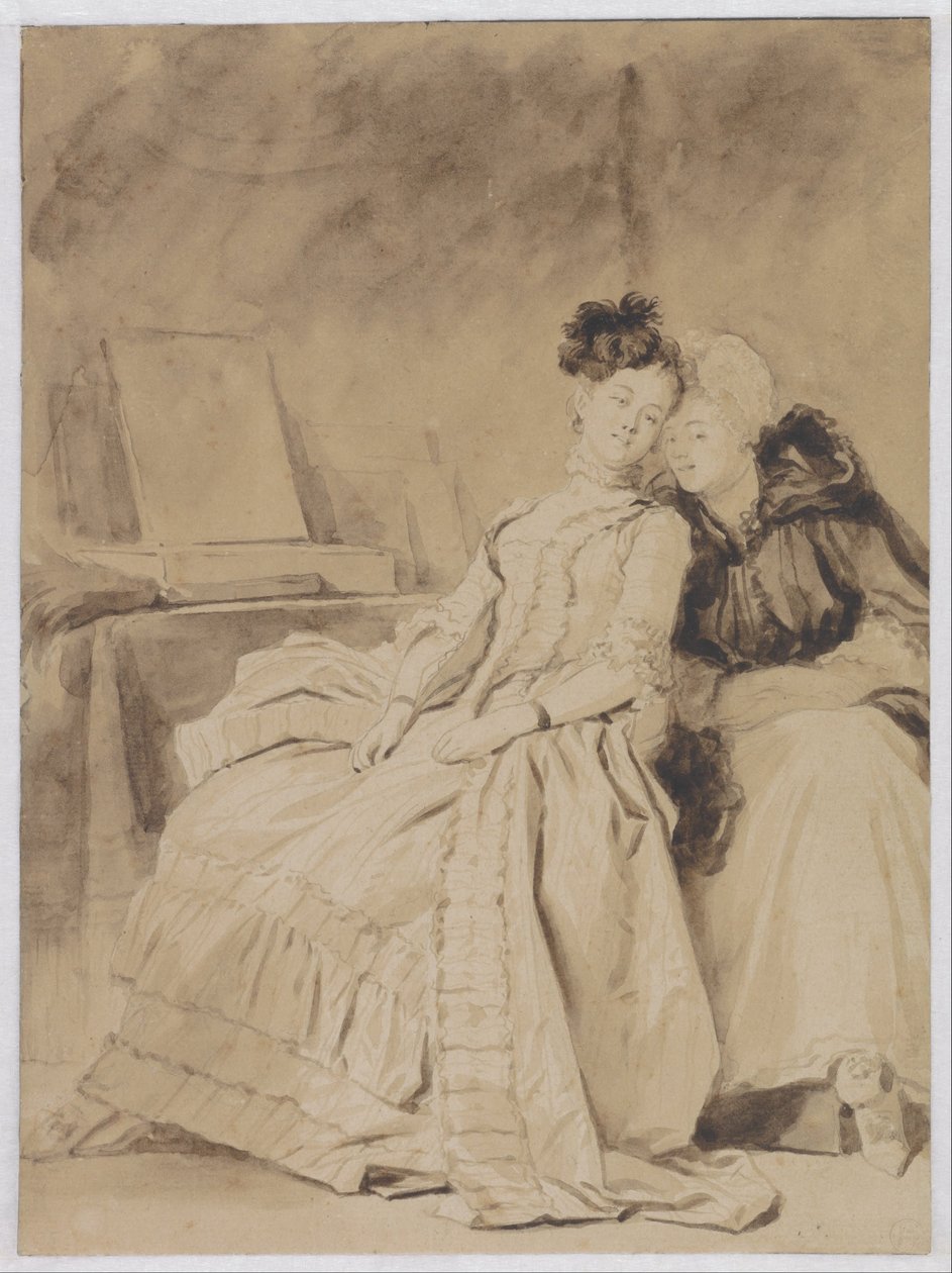Das intime Gespräch, ca. 1778-80 von Jean-Honore Fragonard