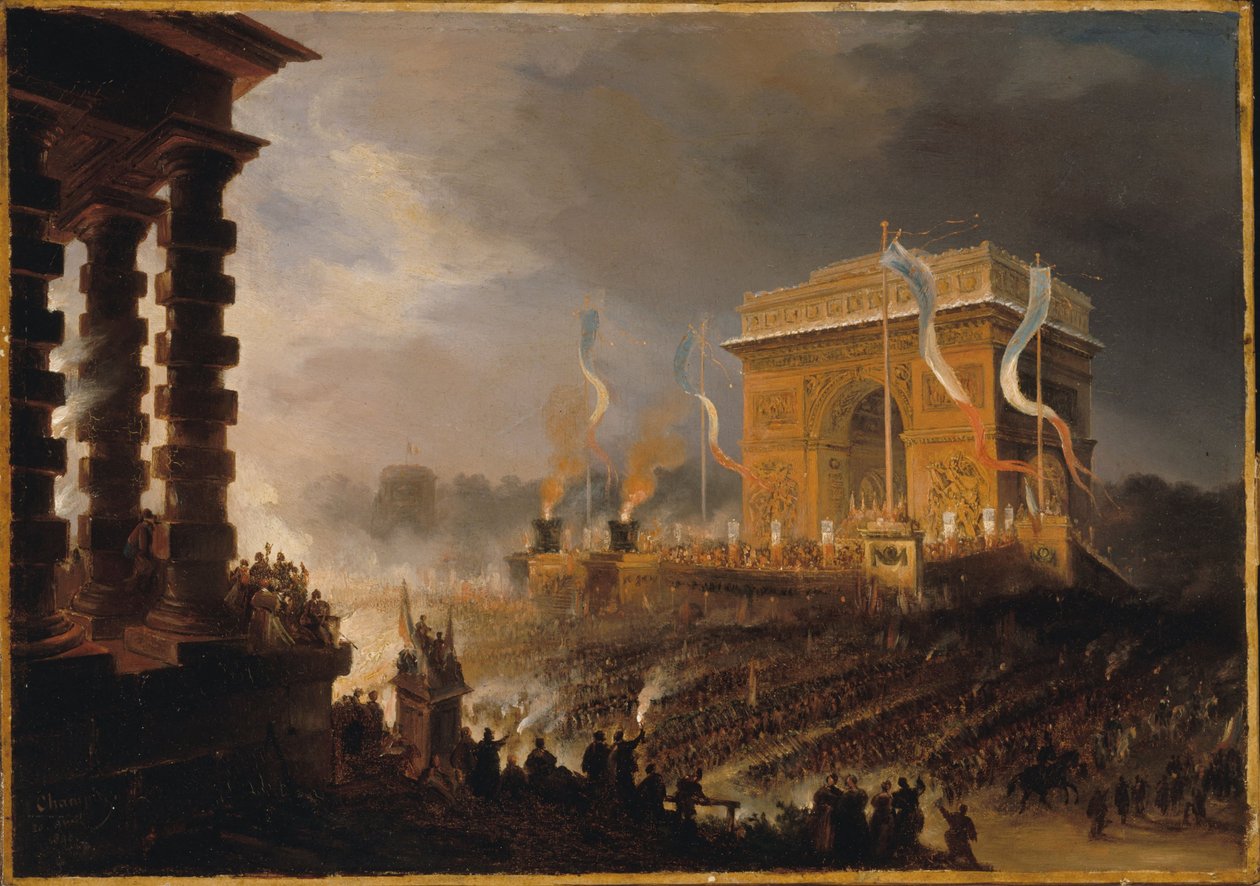 Fête de la Fraternité am Arc de Triomphe de l