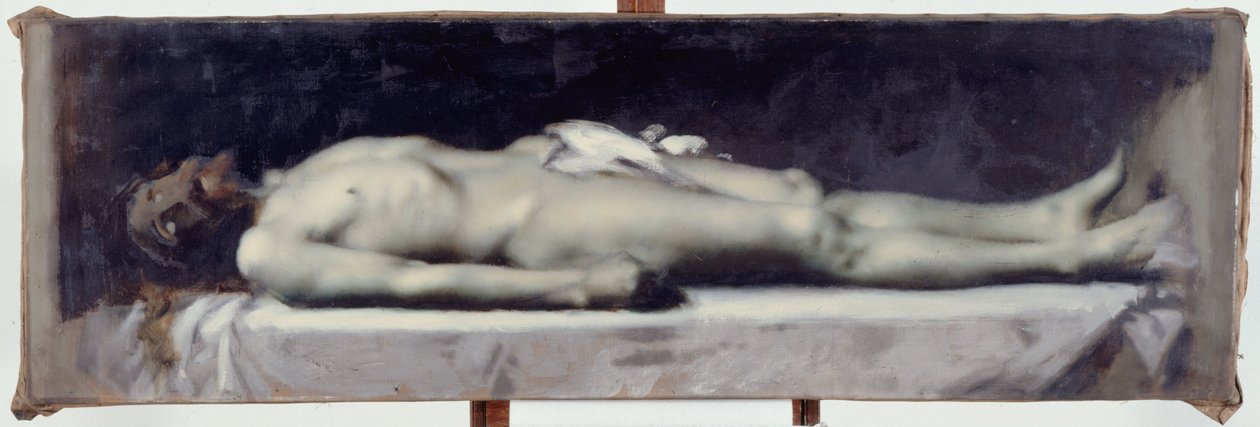 Christus im Grab, um 1899 von Jean Jacques Henner