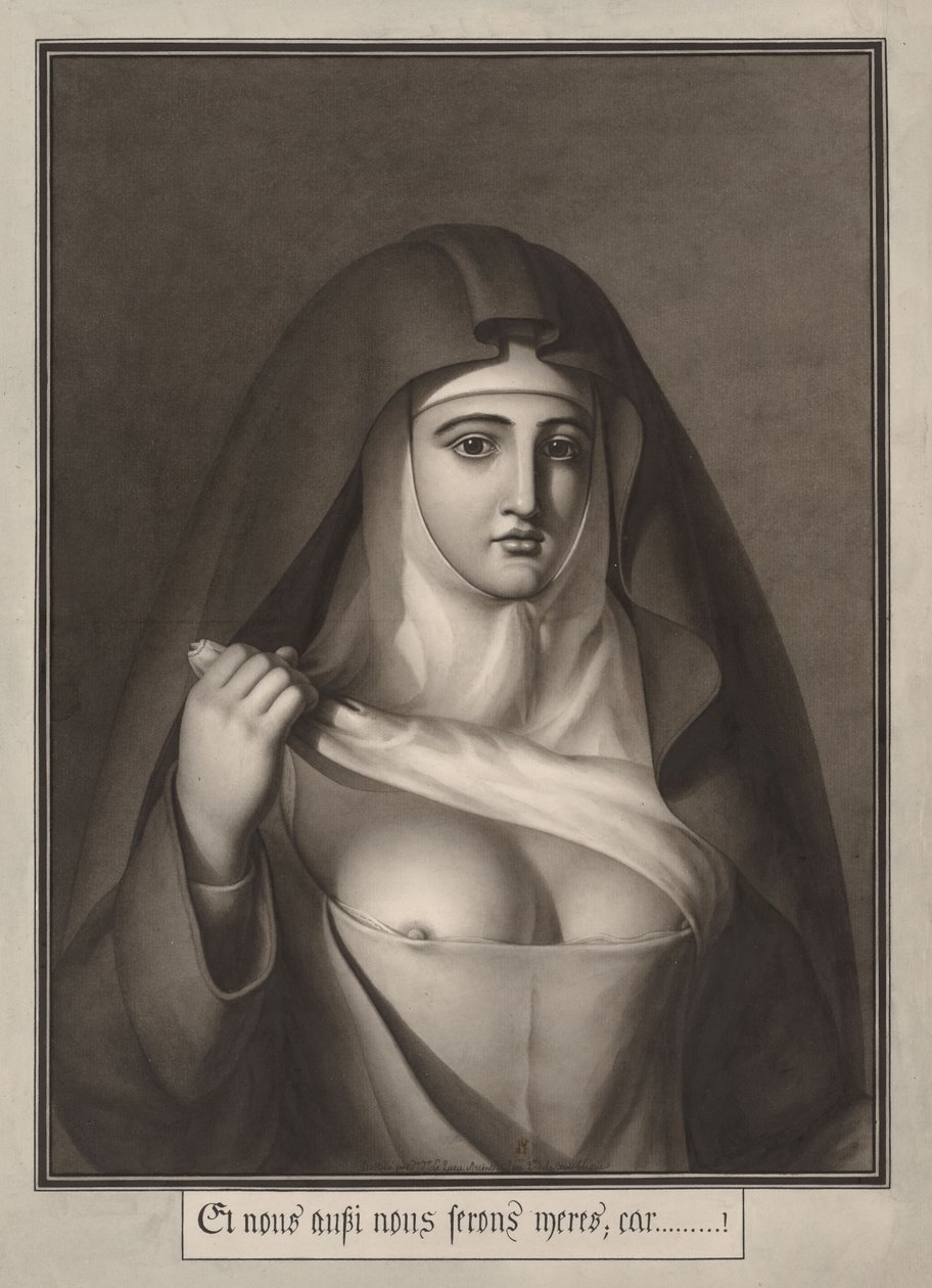Und wir werden auch Mütter sein; denn.........! von Jean-Jacques Lequeu