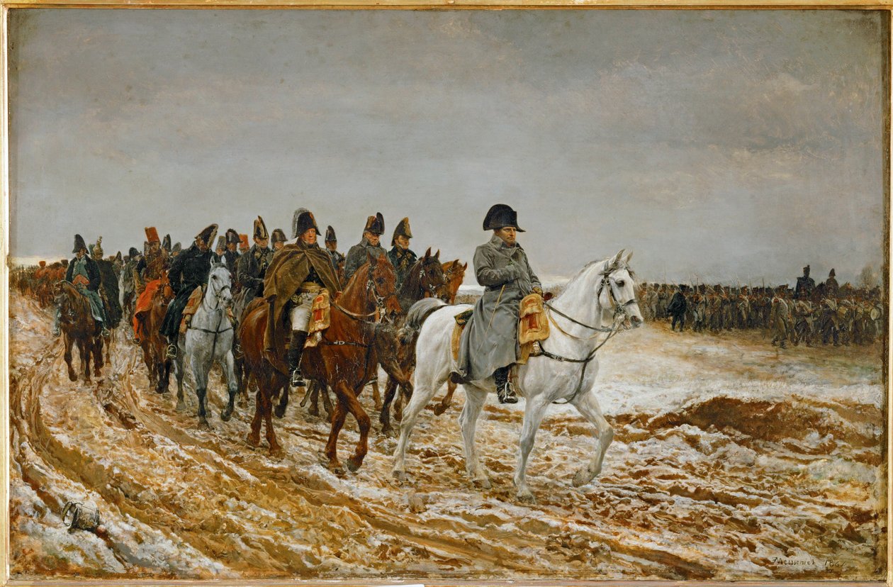Kampagne von Frankreich von Jean-Louis Ernest Meissonier