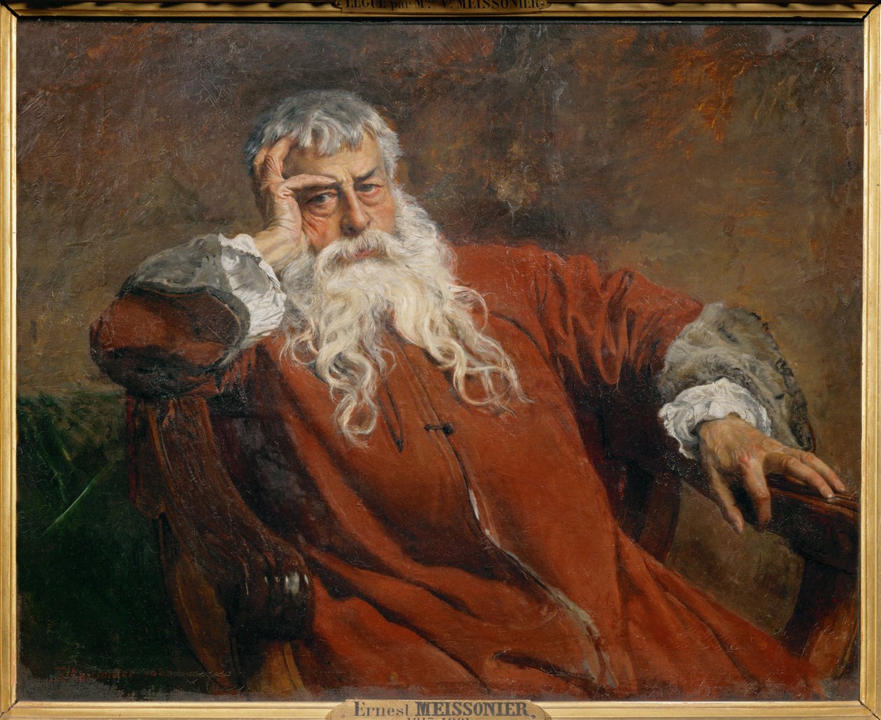 Selbstporträt von Jean-Louis Ernest Meissonier