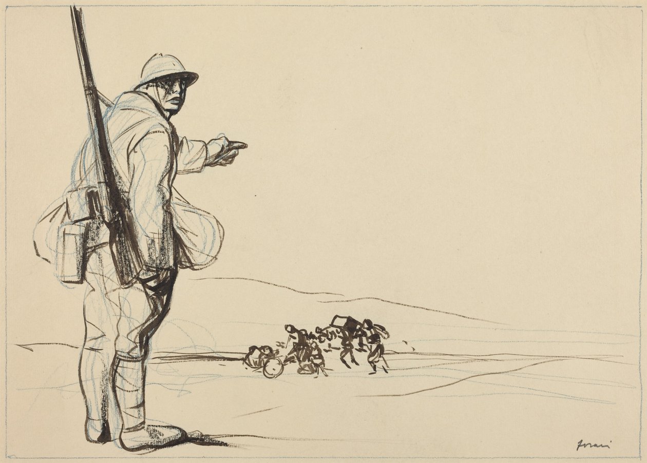 Deutscher Vormarsch von Jean-Louis Forain