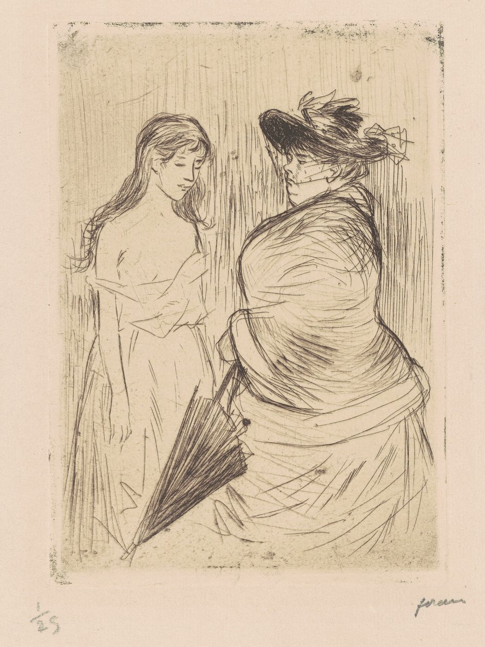 Der Handel mit weißen Sklaven von Jean-Louis Forain