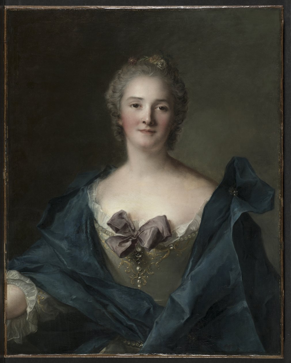 Porträt einer Frau von Jean-Marc Nattier