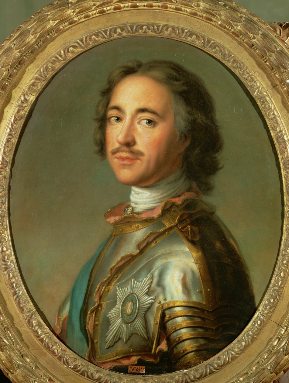 Zar Peter der Große von Jean-Marc Nattier