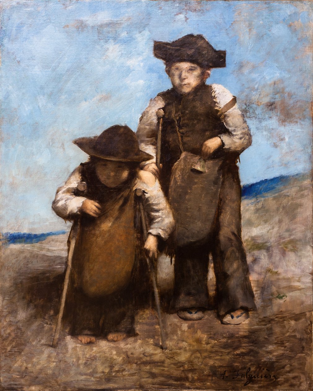 Die Zwerge, Souvenir aus Spanien, 1880 von Jean Alexandre Joseph Falguiere