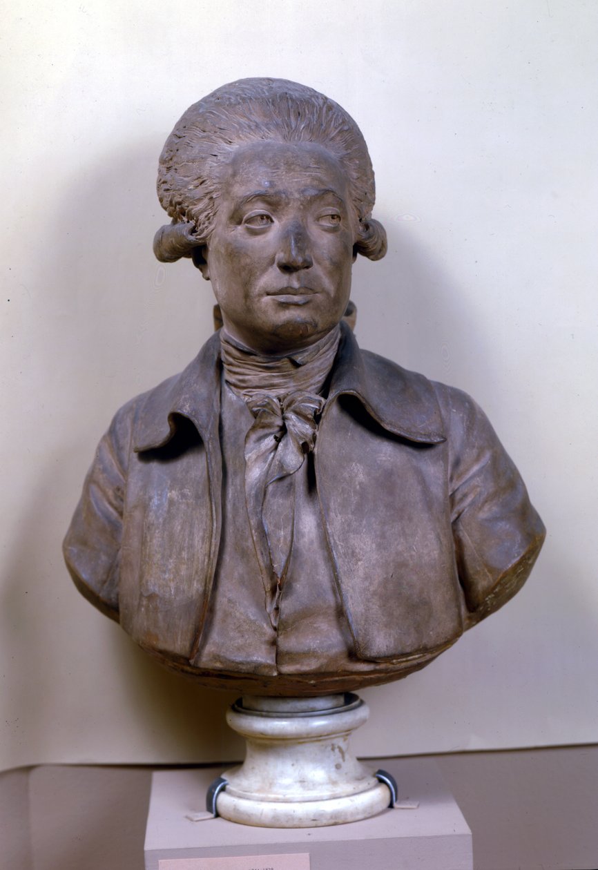 Büste von Marie Jean Antoine Nicolas de Caritat (1743-94) Marquis de Condorcet, 1785 von Jean Antoine Houdon