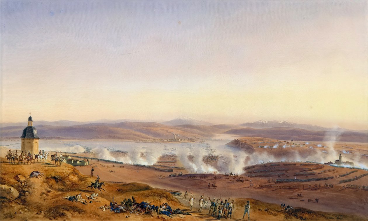 Die Schlacht von Austerlitz am 2. Dezember 1805 von Jean Antoine Simeon Fort