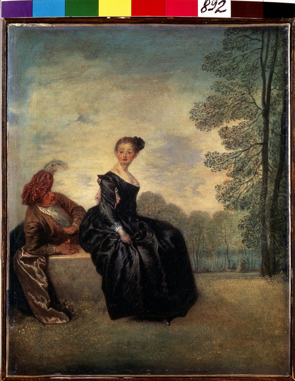 Die Launische von Jean Antoine Watteau