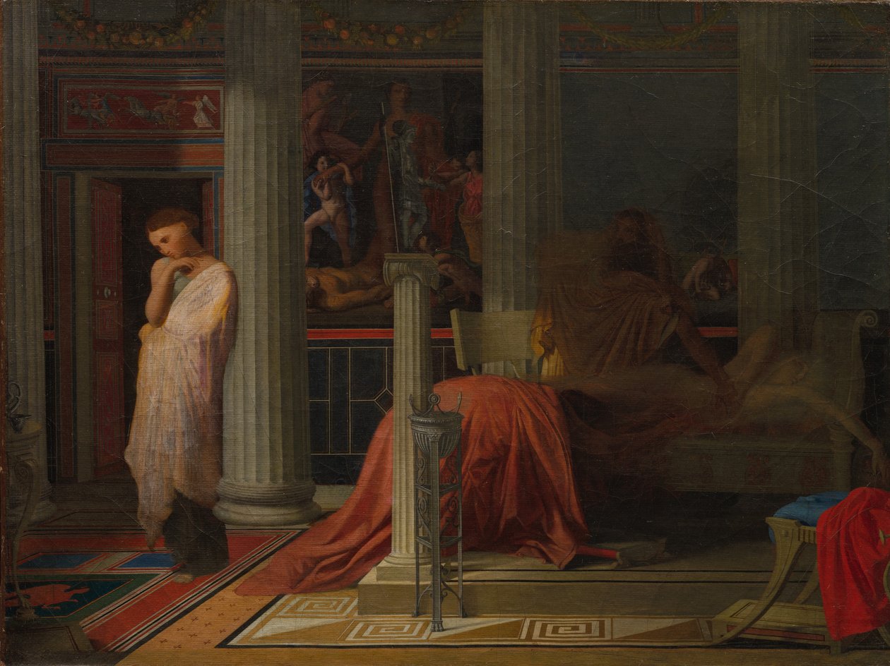 Antiochus und Stratonice von Jean Auguste Dominique Ingres