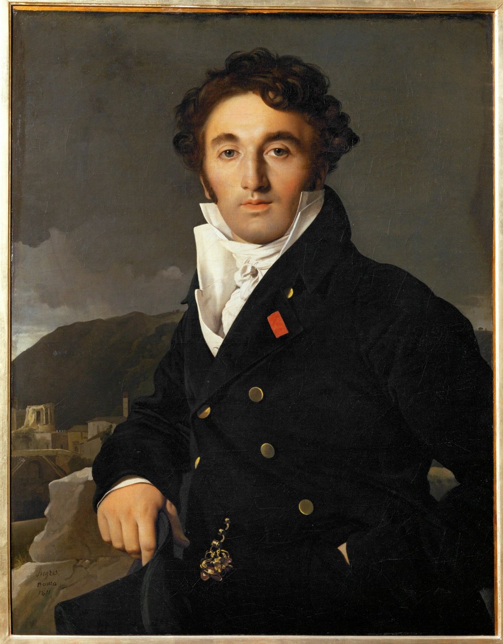 Charles Cordier, Inspektor der Domänen in Rom und Paris, gemalt 1811 von Jean Auguste Dominique Ingres