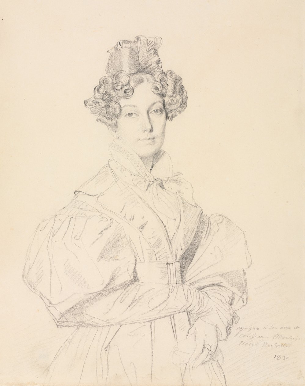 Madame Désiré Raoul-Rochette, 1830 von Jean Auguste Dominique Ingres