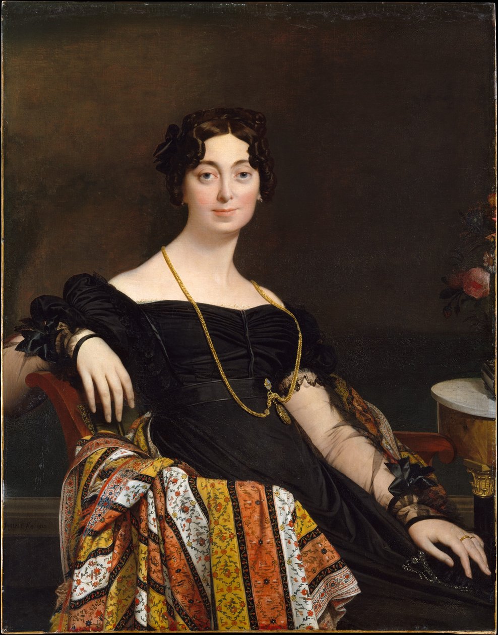 Madame Jacques-Louis Leblanc (Françoise Poncelle, 1788–1839) von Jean Auguste Dominique Ingres
