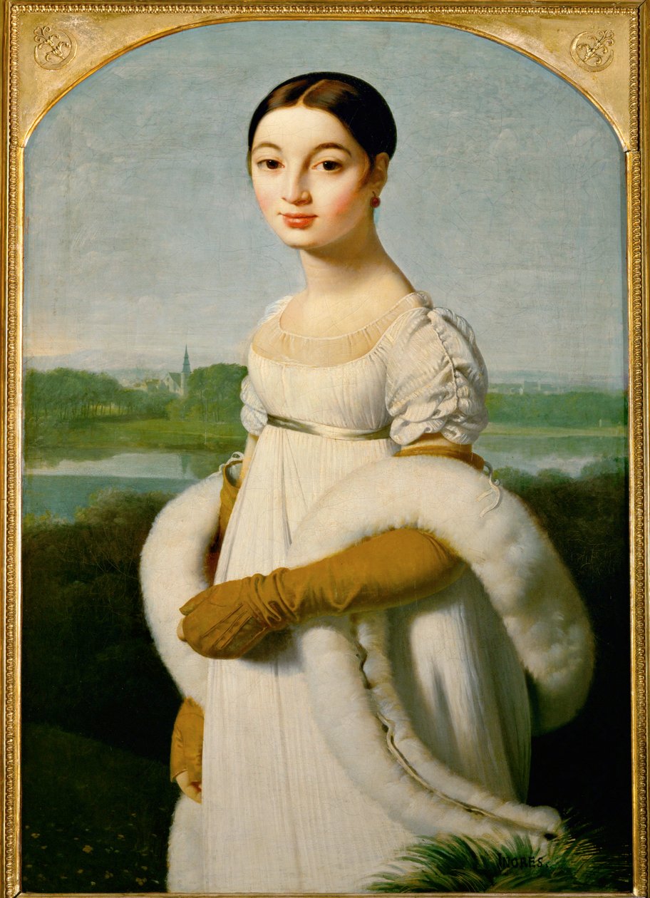 Mlle Caroline Riviere von Jean Auguste Dominique Ingres