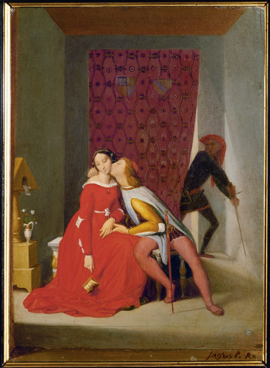 Paolo und Francesca von Jean Auguste Dominique Ingres