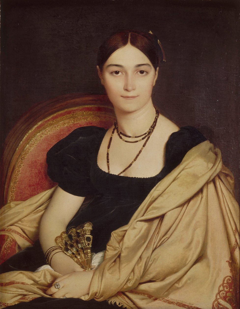 Porträt von Madame Duvaucey von Jean Auguste Dominique Ingres