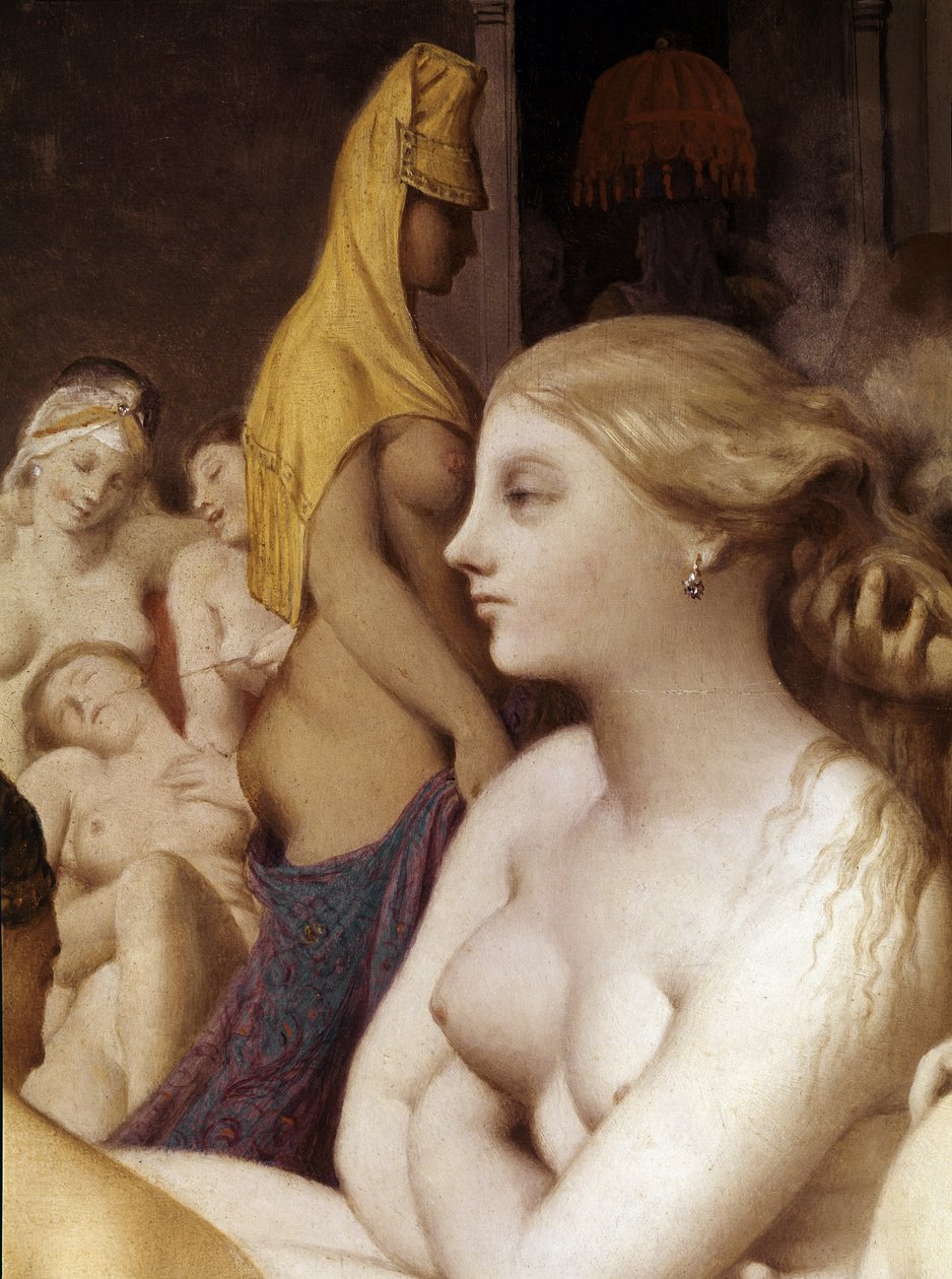 Das türkische Bad (Detail) von Jean Auguste Dominique Ingres