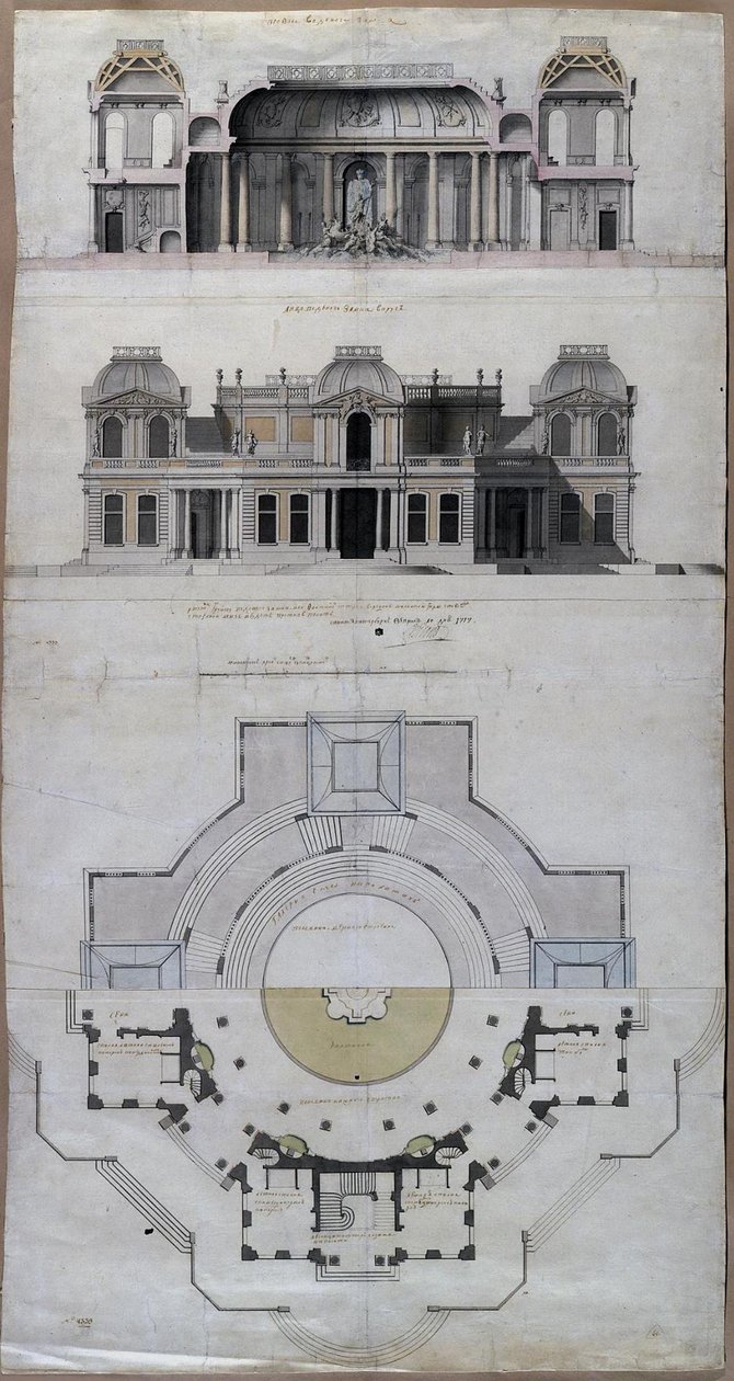 Pavillon Wasserpalast Château d