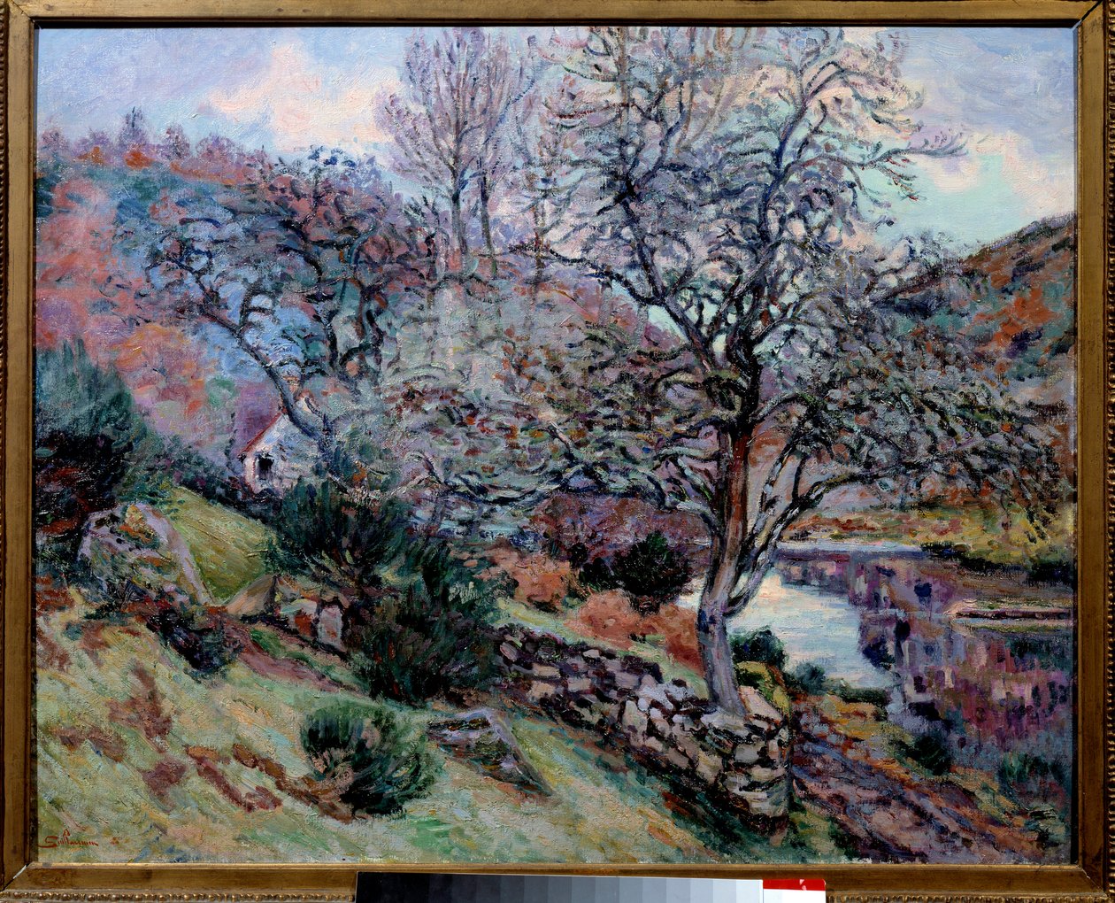 Crozan, der Felsen des Echos von Jean Baptiste Armand Guillaumin