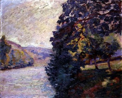 Sonnenaufgang bei Crozant, Bretagne, ca. 1916 von Jean Baptiste Armand Guillaumin