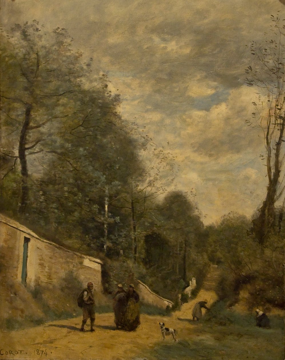 Eine Straße in Ville d