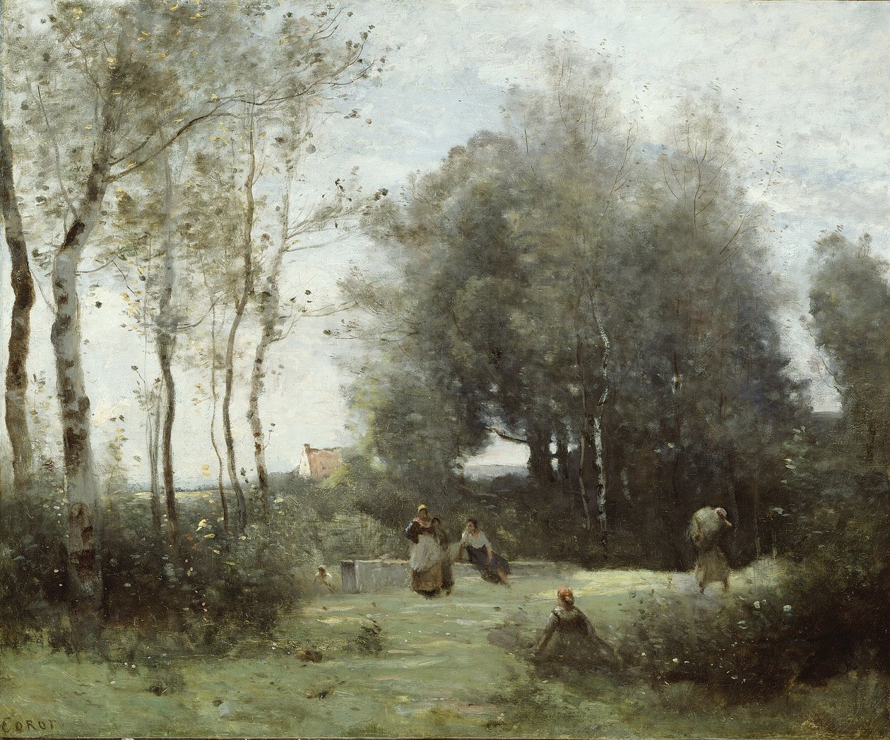 Arleux-Palluel, Die Brücke der Treffen von Jean Baptiste Camille Corot