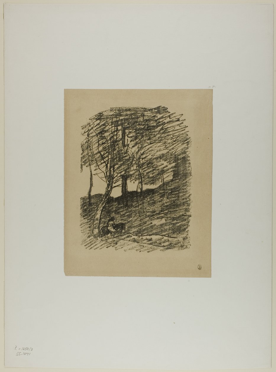 Unter den Bäumen von Jean Baptiste Camille Corot