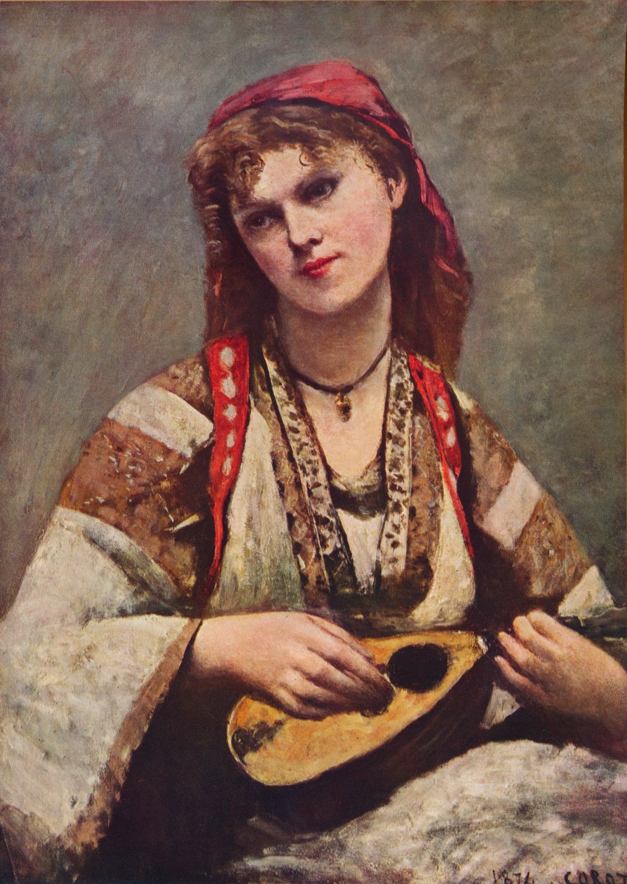 Christine Nilsson, 1874-1935 von Jean Baptiste Camille Corot