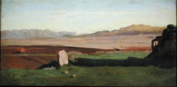 Italienische Landschaft, ca. 1826 von Jean Baptiste Camille Corot