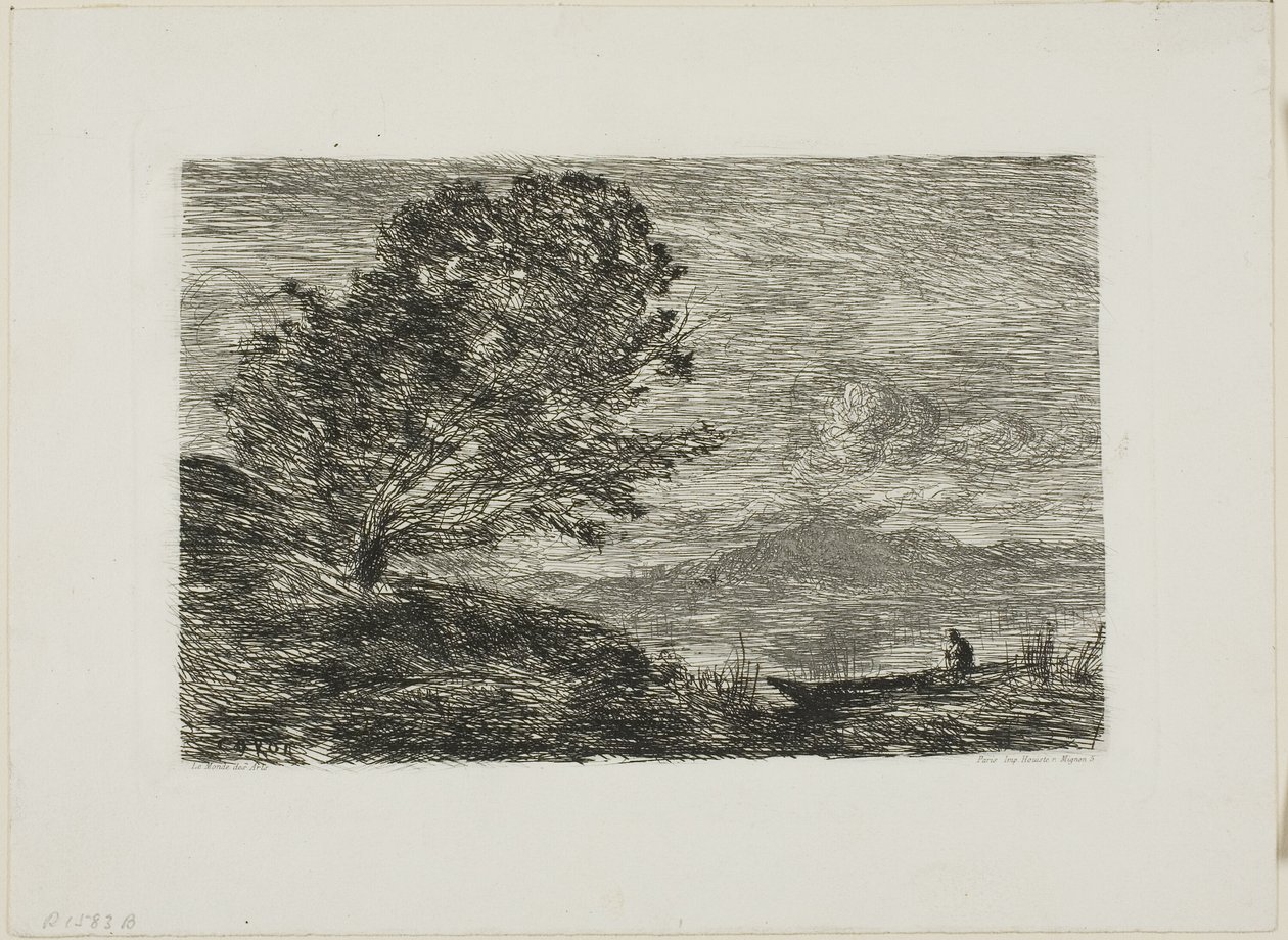 See in Tirol von Jean Baptiste Camille Corot