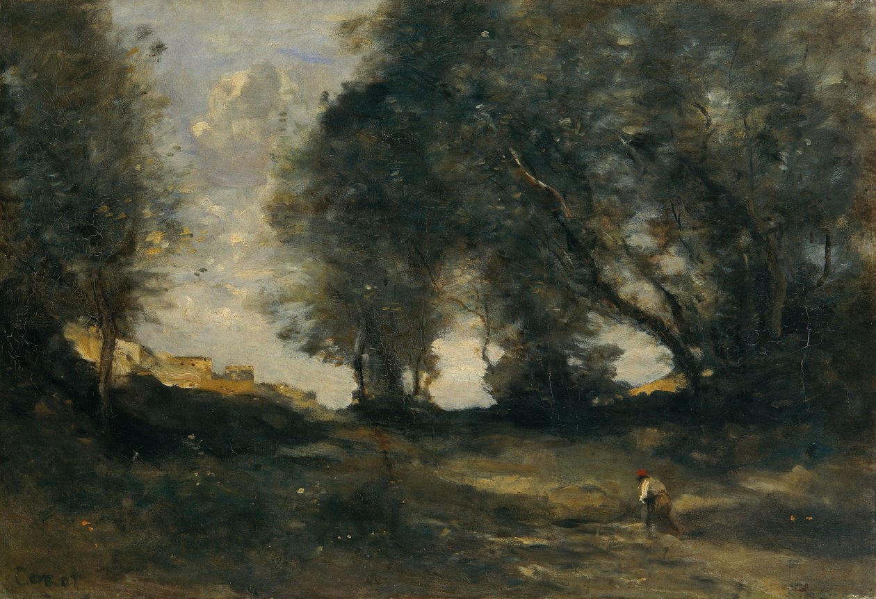 Landschaft, ca. 1860 von Jean Baptiste Camille Corot