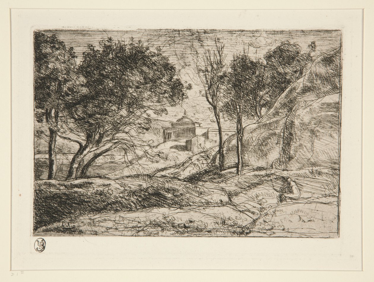 Erinnerung an die Toskana von Jean Baptiste Camille Corot
