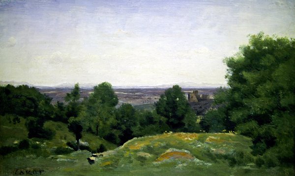 Erinnerung an die Ardennen von Jean Baptiste Camille Corot