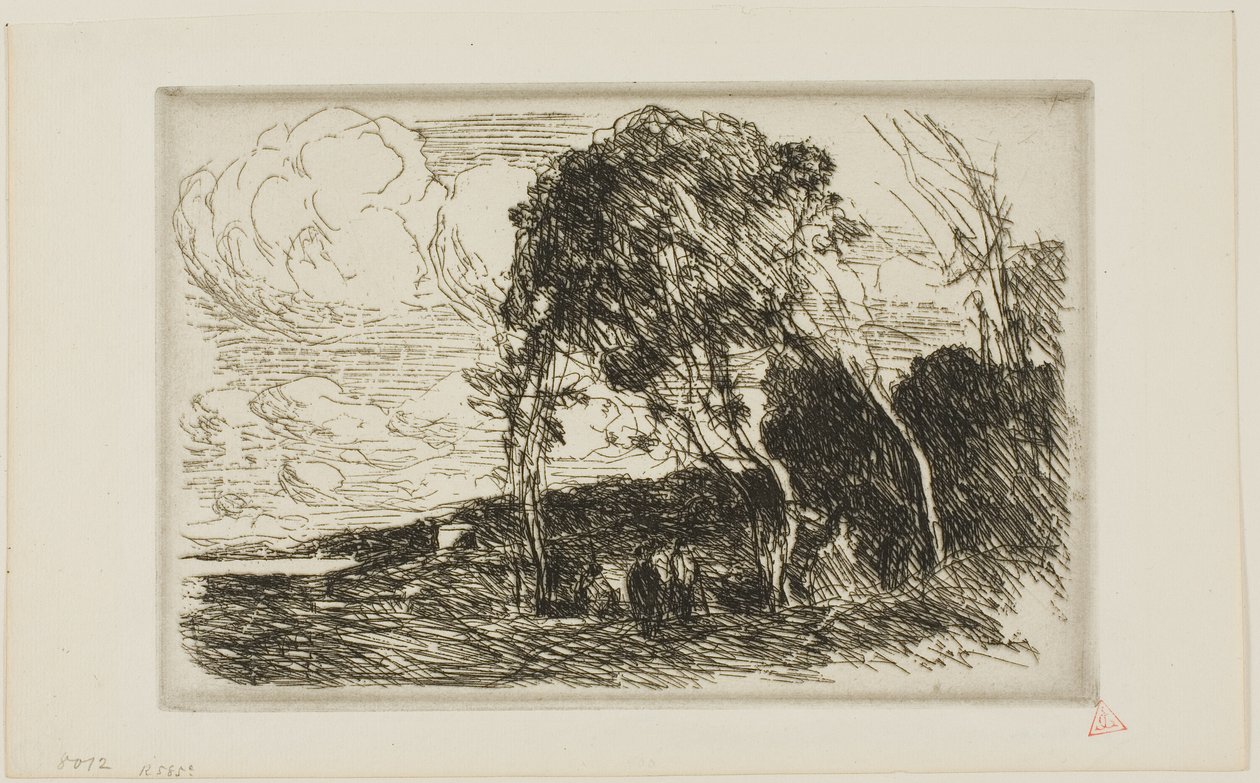 Erinnerung an die Befestigungen von Douai von Jean Baptiste Camille Corot