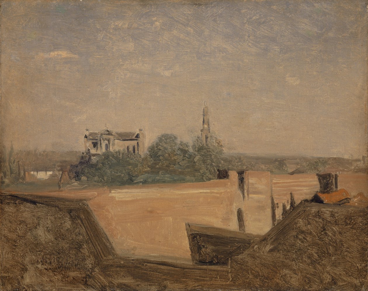 Die Festungsanlagen von Arras, 1852 von Jean Baptiste Camille Corot