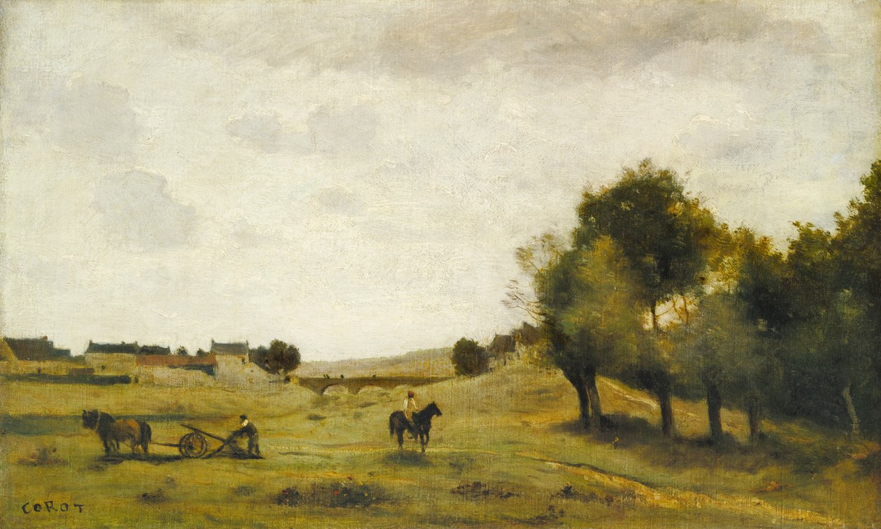 Ansicht bei Epernon von Jean Baptiste Camille Corot