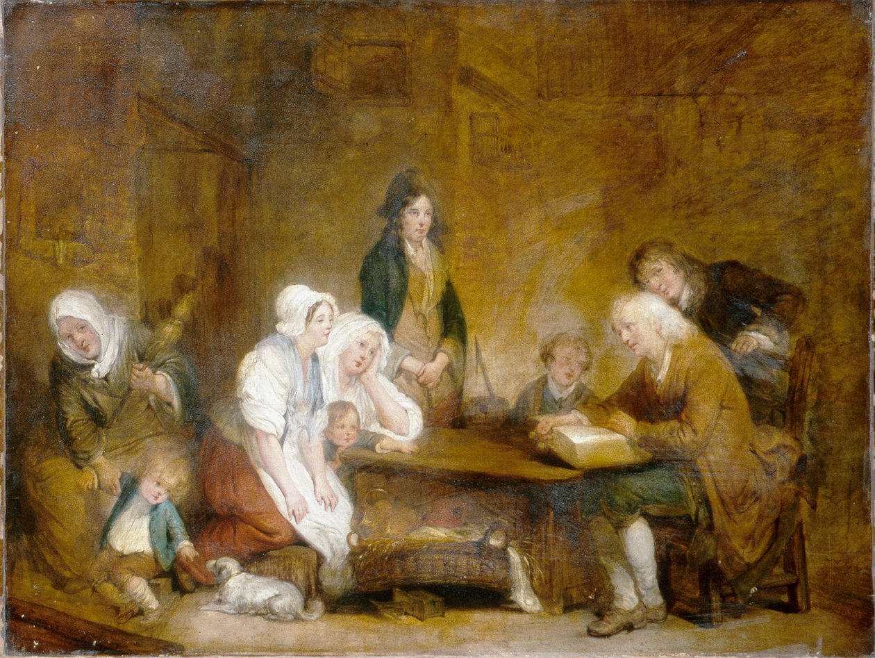 Familienandacht von Jean Baptiste Greuze