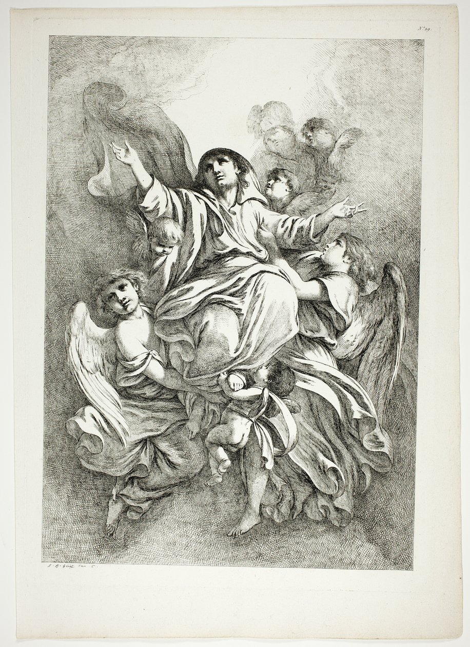 Tafel 29 von 38 aus Oeuvres de J. B. Huet von Jean Baptiste Huet