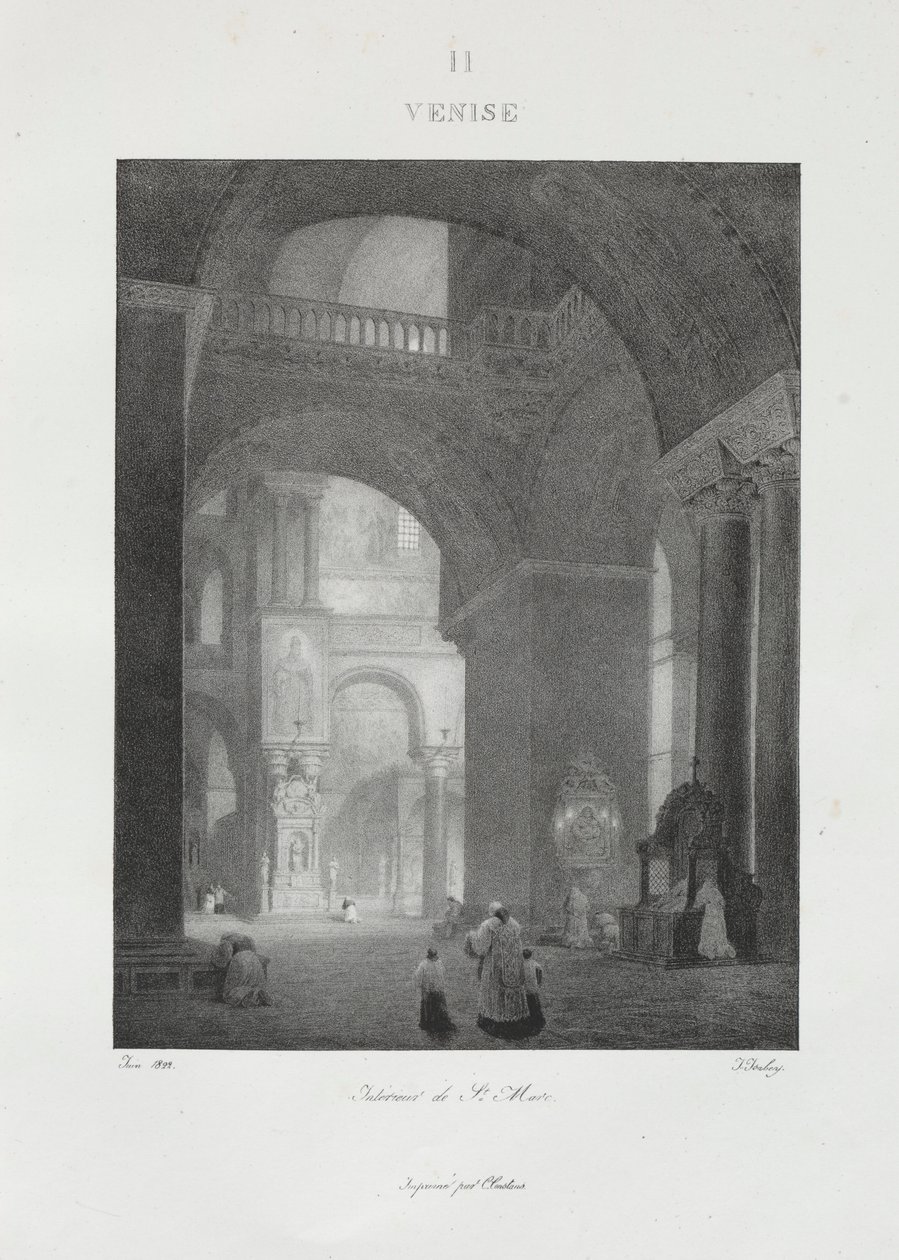 Reise nach Italien im Jahr 1822, 1833 von Jean Baptiste Isabey