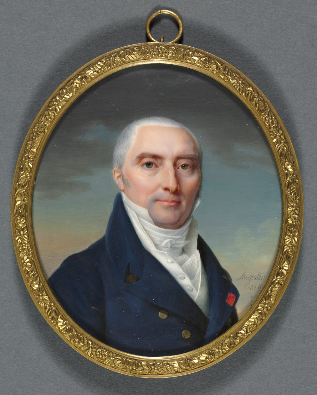 Porträt von Antoine Roy, 1820 von Jean Baptiste Jacques Augustin