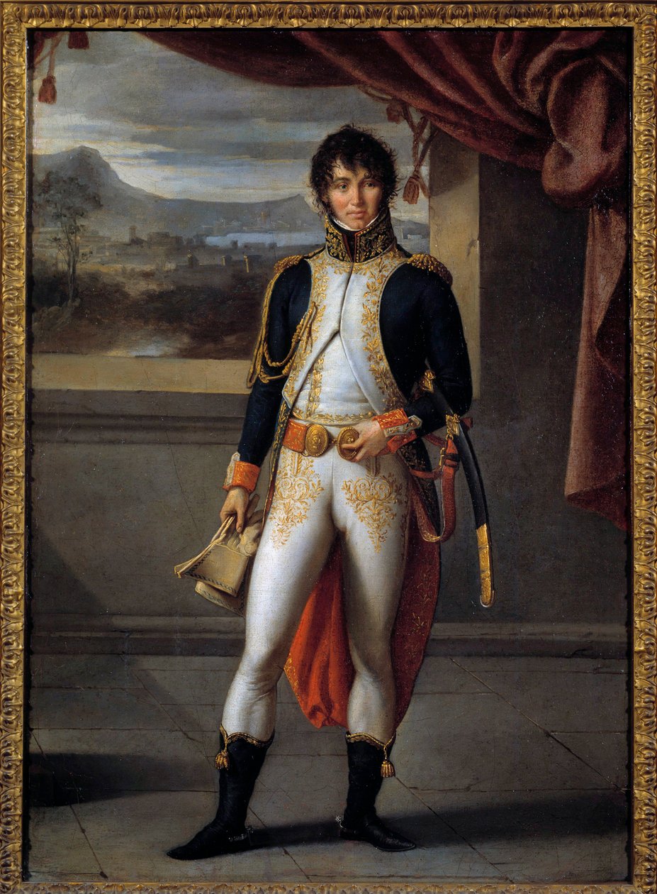 Ganzkörperporträt von Joachim Murat, Marschall von Frankreich von Jean Baptiste Joseph Wicar